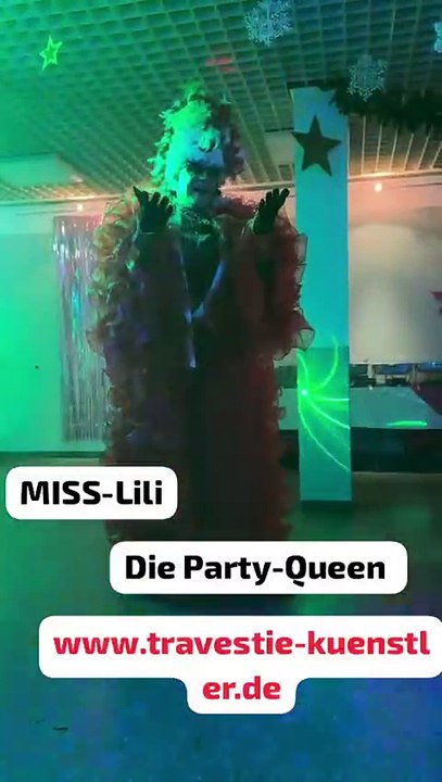 Travestiekunst Miss-Lili die Party-Queen