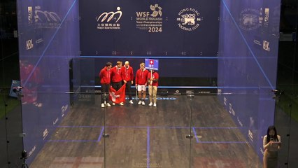 Championnats du monde de squash par équipes - Suisse - Angleterre (demi-finale hommes)