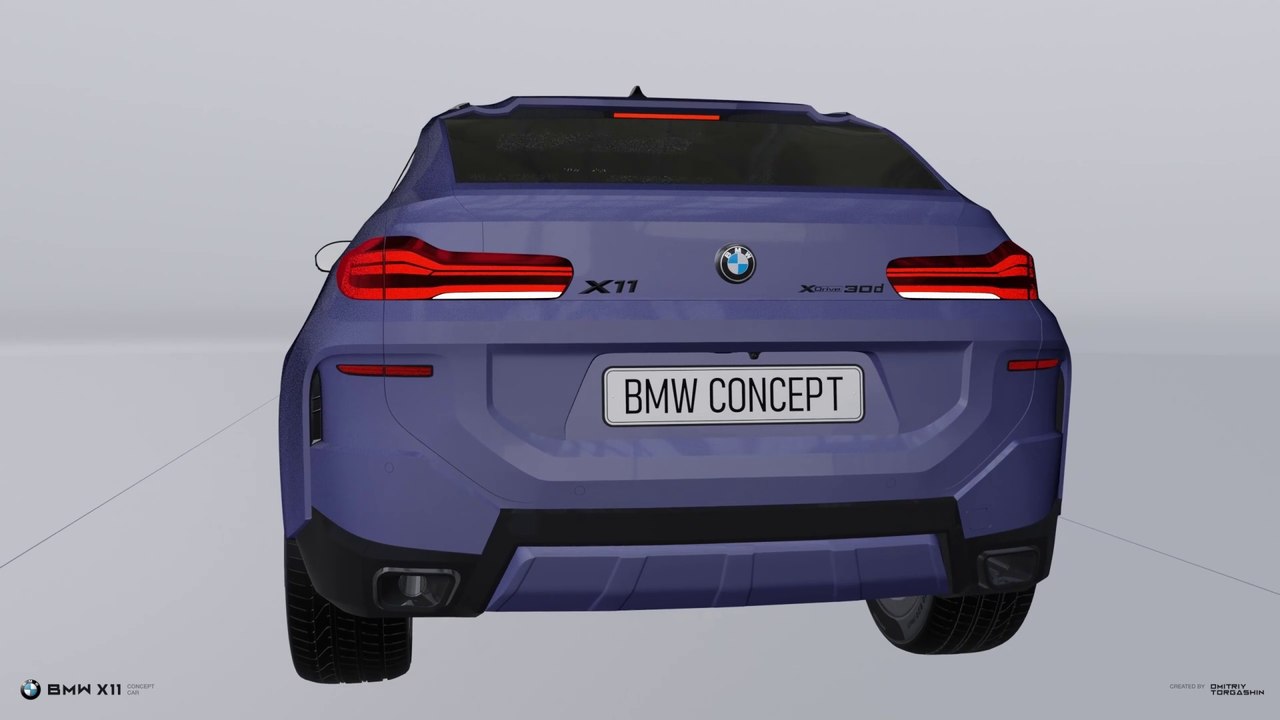 BMW X11 CONCEPT CAR NEW PRESENTATION - VELVET SAGE