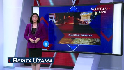 Kepanikan Penumpang saat 2 Kapal Tabrakan di Perairan Merak