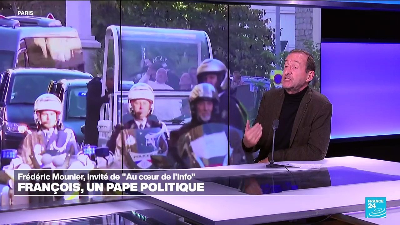 Frédéric Mounier : "La vision politique du Pape se lit sur son visage"