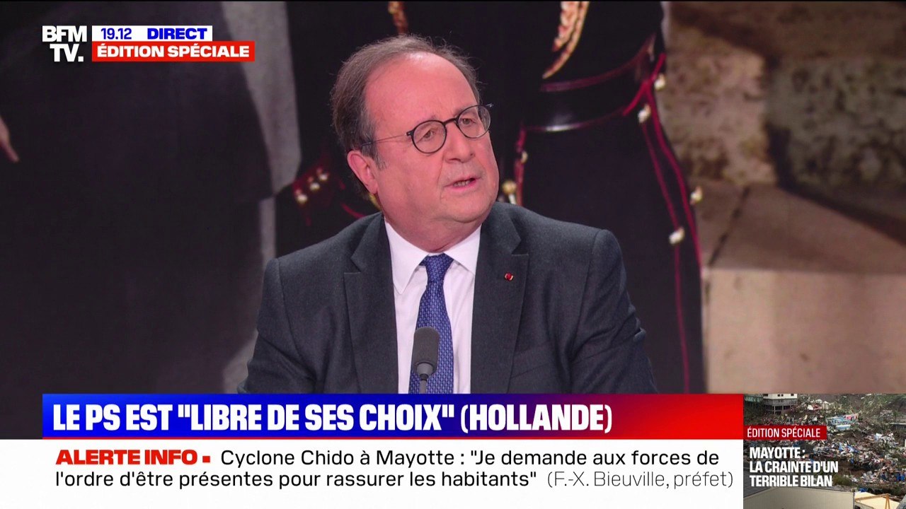 François Hollande: le Parti socialiste est "libre de ses choix"