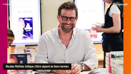 Nicolas Mathieu parle de sa rupture avec la mère de son fils Oscar : "Ça me travaille encore"