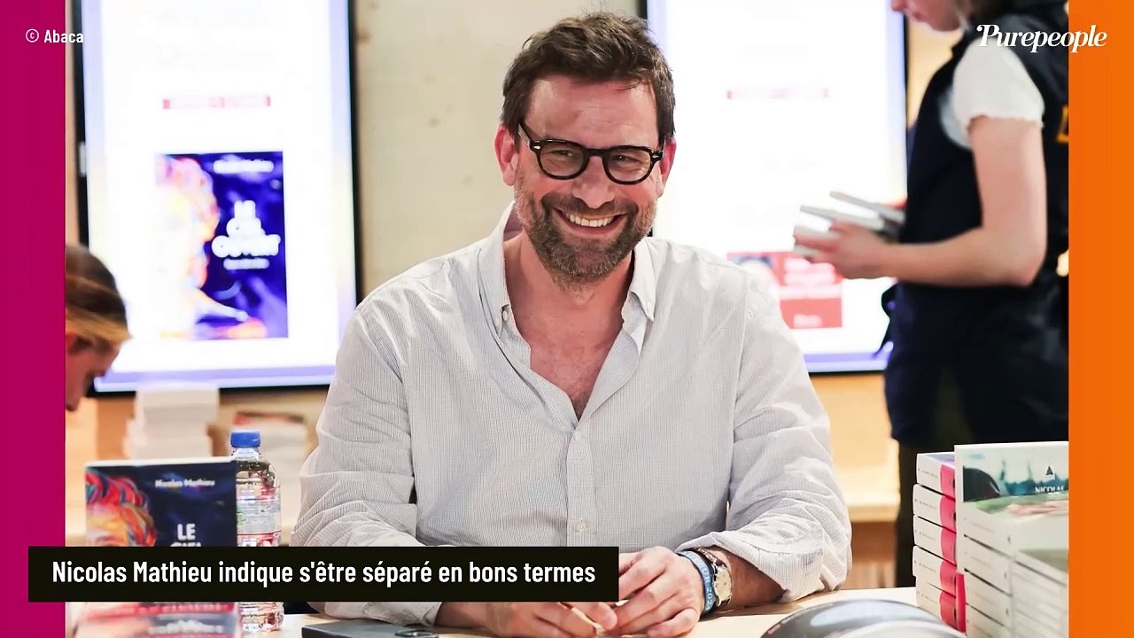 Nicolas Mathieu parle de sa rupture avec la mère de son fils Oscar ...