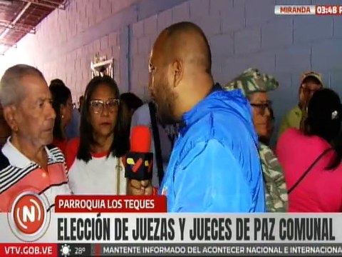 Miranda | Habitantes de Los Teques resaltan actuación de jueces de paz en la solución de conflictos