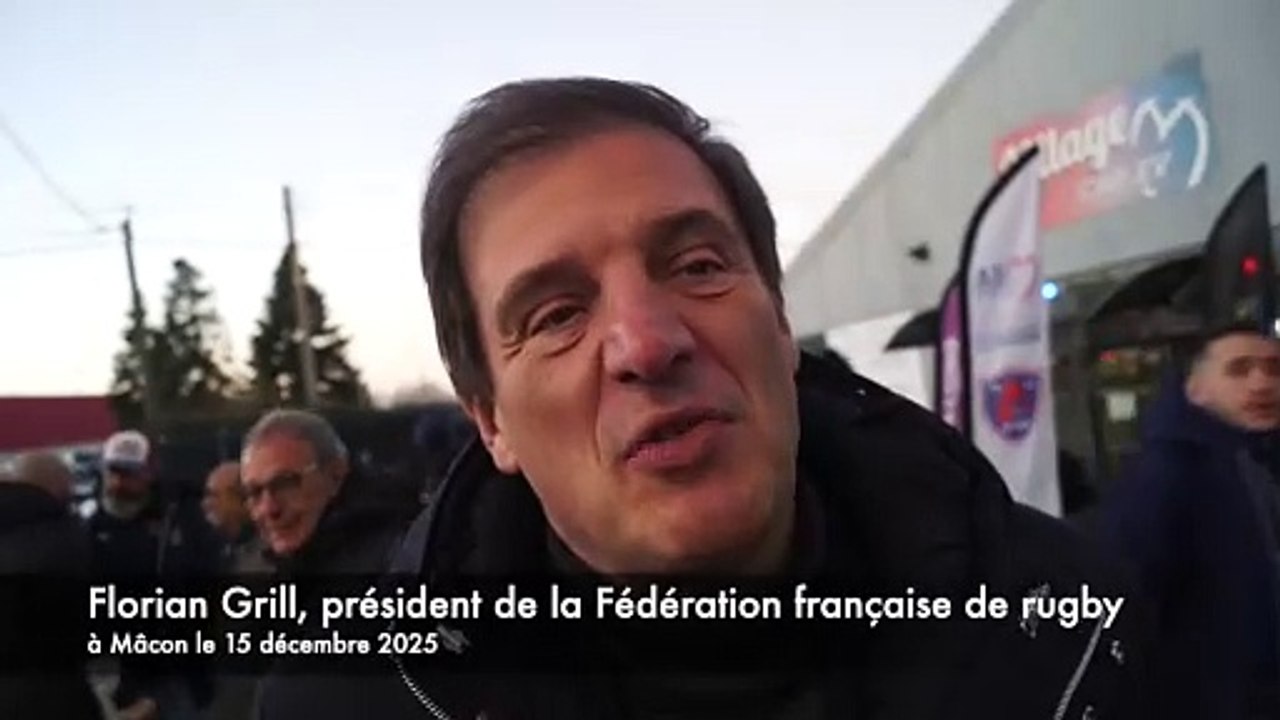 MACON-INFOS - Florian Grill à Mâcon : "Je soutiens le rugby des villages et des villes moyennes"