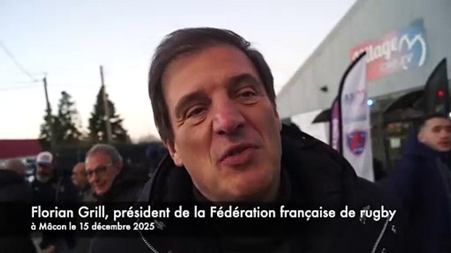 MACON-INFOS - Florian Grill à Mâcon : Je soutiens le rugby des villages et des villes moyennes