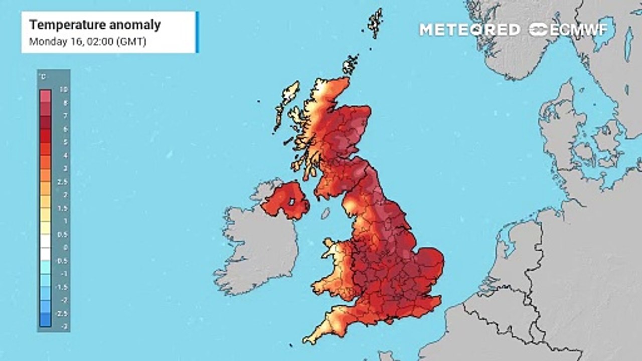UK Weather: Mild during the first half of the week before temperatures decline from Thursday.