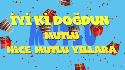 İyi ki doğdun MUTLU  - İsme Özel Ankara Havası Doğum Günü Şarkısı (FULL VERSİYON) (REKLAMSIZ)