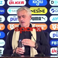 Jose Mourinho: "Galibiyeti Samet'e armağan ediyorum"