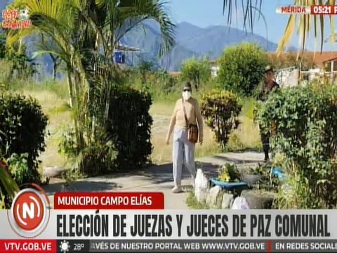 Merideños continúan despliegue participativo para la elección de jueces de paz en comicios comunales