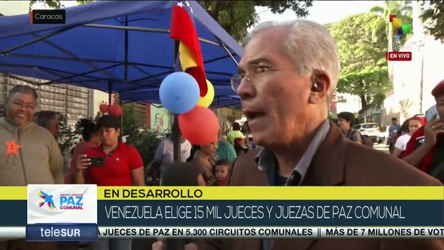 Venezuela elige a 15 mil Jueces y Juezas de Paz Comunal