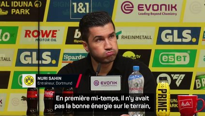 Sahin : "Une des prestations les plus faibles de la saison"