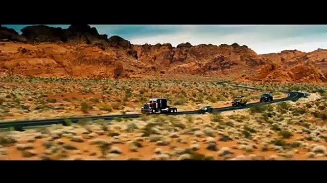 Transformers (2007) Convoy scene (speeding Autobots scene_ desert scene_ car scene) extended cut