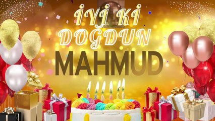 MAHMUD – Ad Günün Mübarək Mahmud