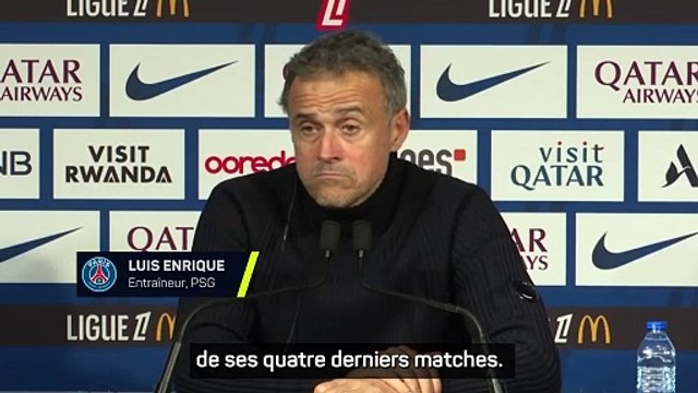 Enrique : Doué apporte beaucoup plus aujourd'hui