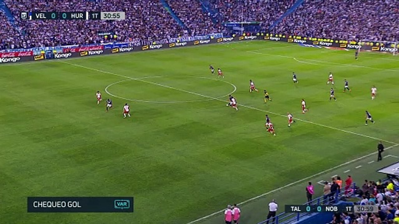 Primer gol de Velez