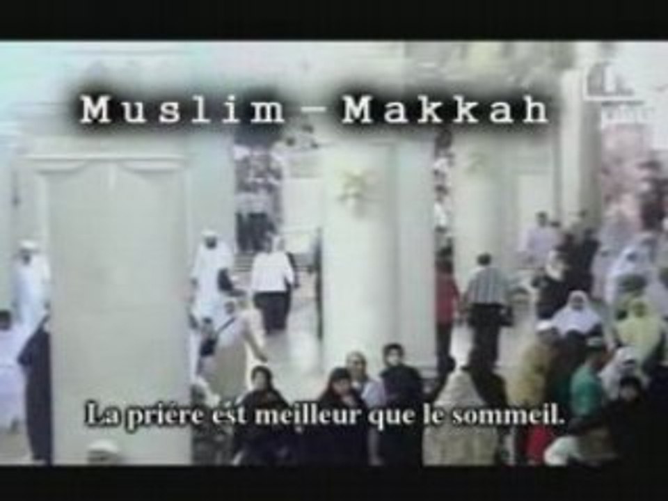 Adhan + salat fajr Shuraim 27 avril 2008