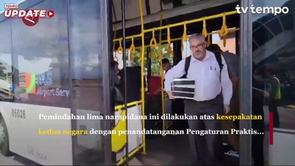 Lima Narapidana Kasus Bali Nine Dipindahkan ke Australia