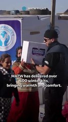 Winter is making life even harder for our brothers and sisters in Lebanon.