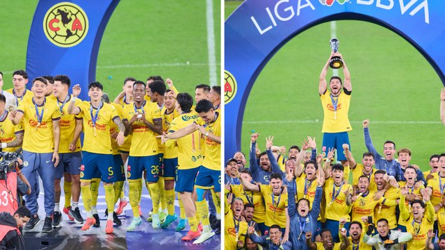 América le gana a Monterrey en casa y así festeja su tricampeonato de la Liga Mx