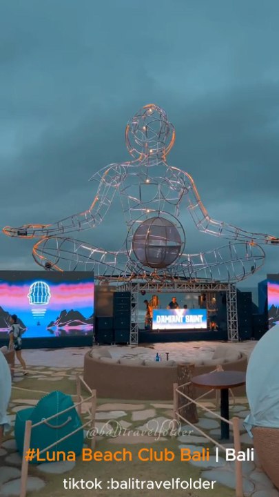 Luna Beach Club Bali keren Banget, Cocok Nih Buat Liburan