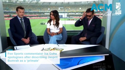 Isa Guha apologises to Indian cricket superstar Jasprit Bumrah