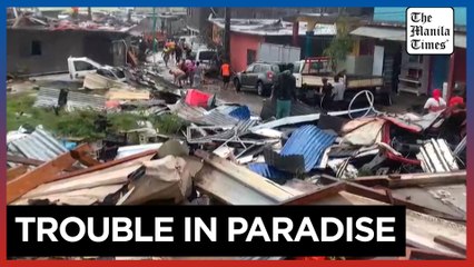 At least 14 killed and homes destroyed in Mayotte following Cyclone Chido