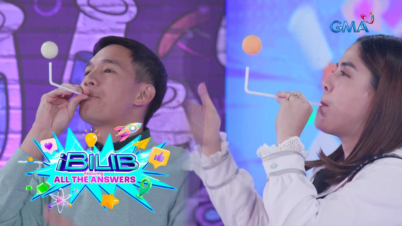 iBilib: Blow and don't let the ping-pong ball fall!