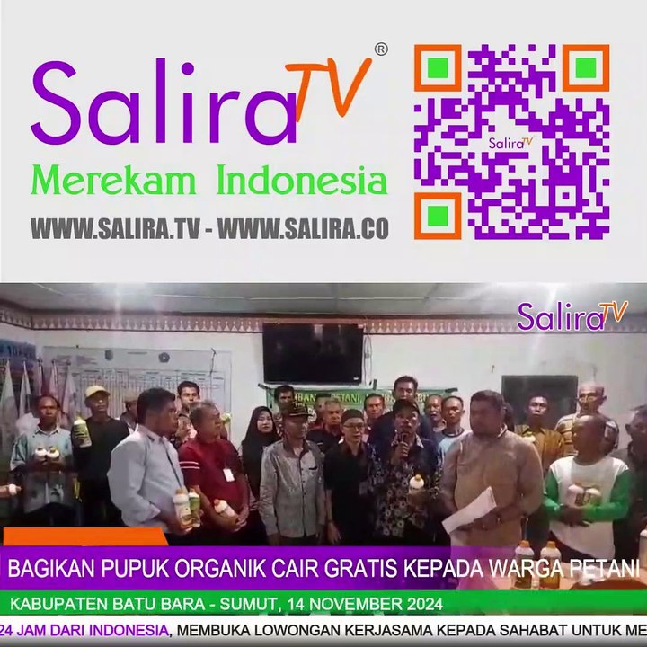 Tali Asih Yayasan Tata Peduli Tani Nusantara, Bagikan Pupuk Organik Cair Gratis kepada Warga Petani