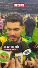 HENRY MARTÍN declaraciones después del TRICAMPEONATO