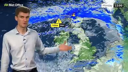 Met Office Monday Morning Weather Forecast 16/12/2024