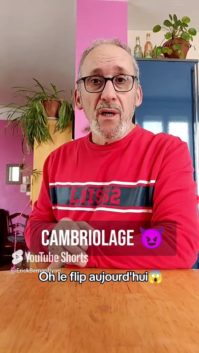 Le cambriolage 😈😱
