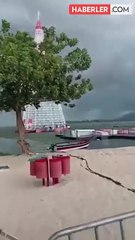 56 metre uzunluğundaki Noel ağacı, işçilerin üzerine devrildi: 1 ölü, 2 yaralı