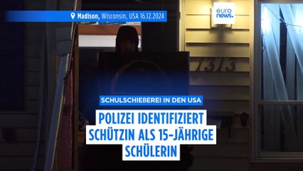 3 Tote nach Schüssen an Schule in Wisconsin: 15-jährige Schülerin unter Verdacht