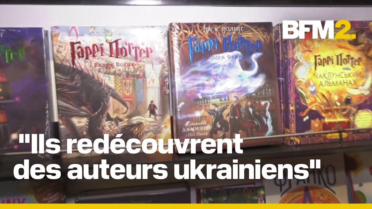 Guerre en Ukraine: face au conflit, les Ukrainiens reprennent goût à la lecture