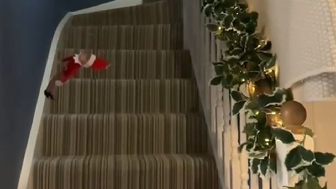 Holiday fun unfolds as Elf on the Shelf makes a flying return ahead of Christmas