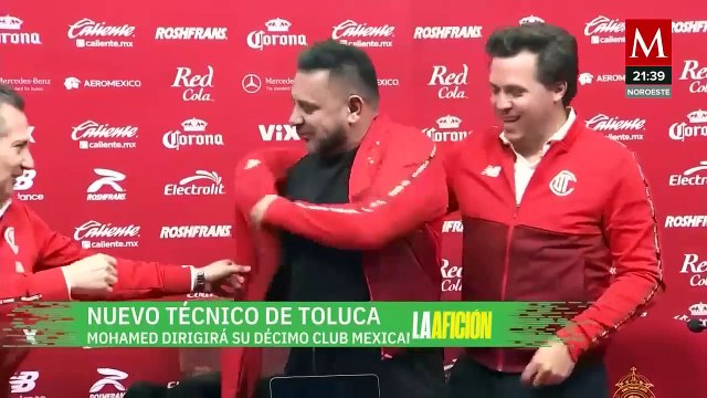 Antonio Mohamed llega a Toluca con la mira puesta en el título de la Liga MX