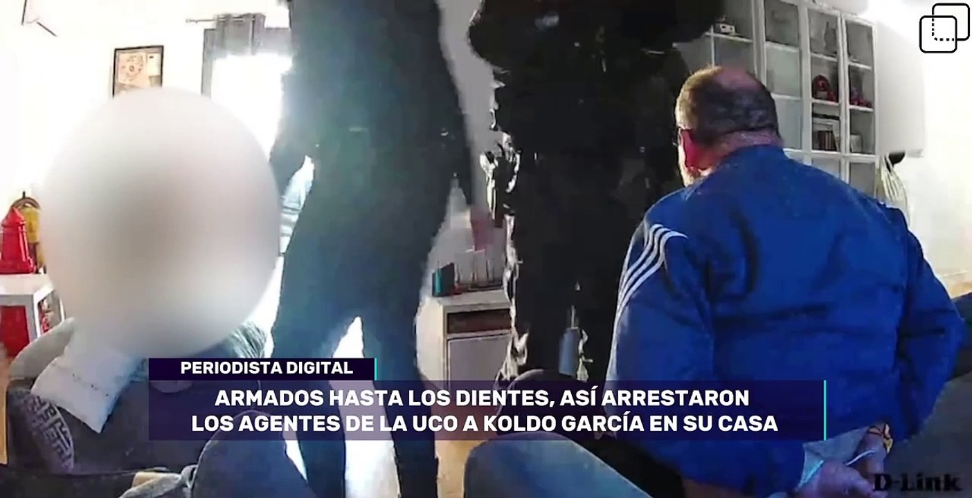Armados hasta los dientes. Así arrestaron los agentes de la UCO a Koldo García en su casa