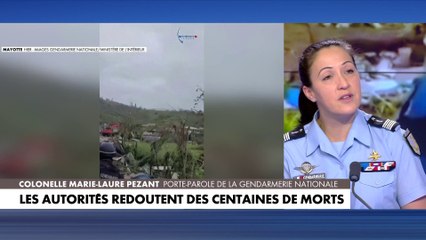 La porte-parole de la gendarmerie fait le point sur la situation à Mayotte