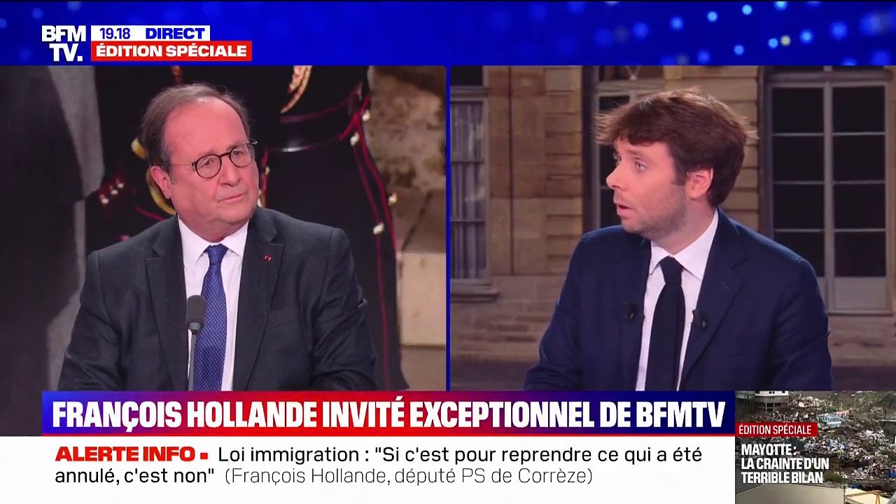 Alors que les deux anciens Présidents ne se sont jamais épargnés, François Hollande a confirmé hier soir sur BFM TV avoir dîné il y a 10 jours, avec Nicolas Sarkozy et leurs femmes respectives