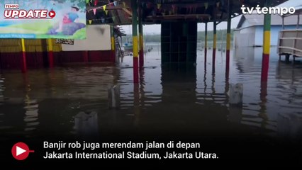 BPBD Jelaskan Penyebab Wilayah Jakarta Utara Terendam Banjir Rob