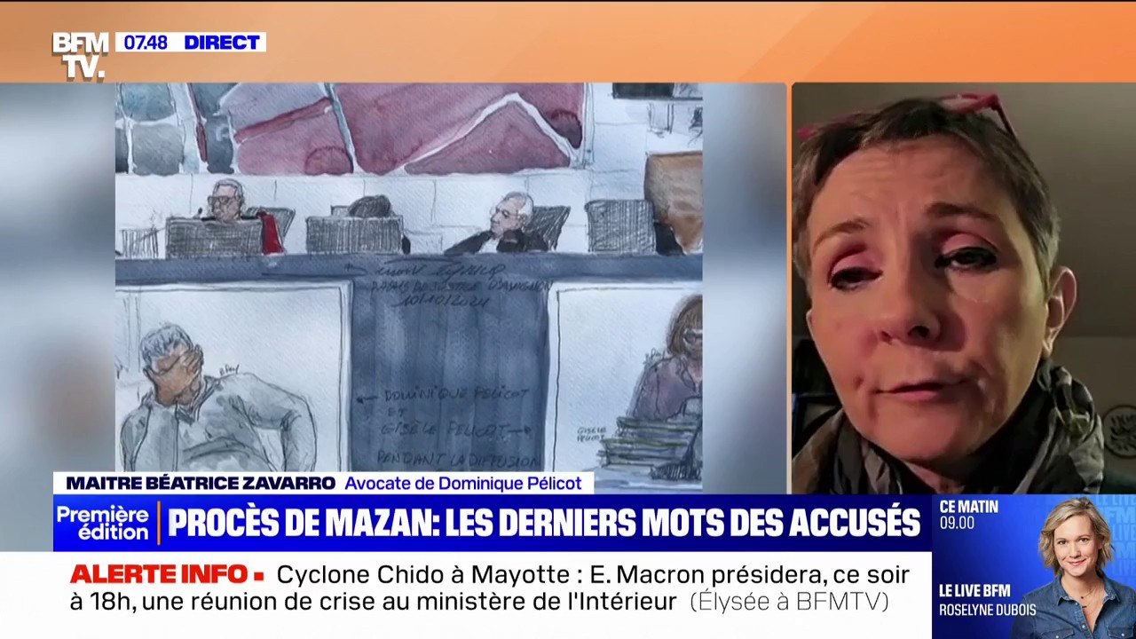 "Bien sûr qu'il va parler": maître Béatrice Zavarro, avocate de Dominique Pelicot, s'exprime avant la dernière journée du procès de Mazan