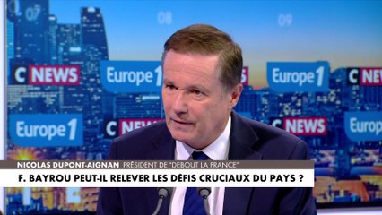 La grande interview : Nicolas Dupont-Aignan