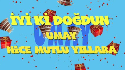 İyi ki doğdun UMAY  - İsme Özel Ankara Havası Doğum Günü Şarkısı (FULL VERSİYON) (REKLAMSIZ)