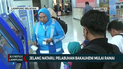 Jelang Nataru, Pelabuhan Bakauheni Mulai Ramai