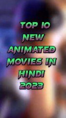 Top 10 New Animated Movies In Hindi 2023 🐼😱 trending new