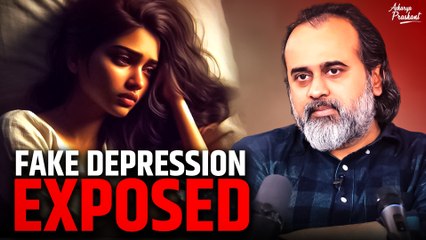 Fake depression is worse than actual depression || Acharya Prashant, at LIT-Nagpur (2022)