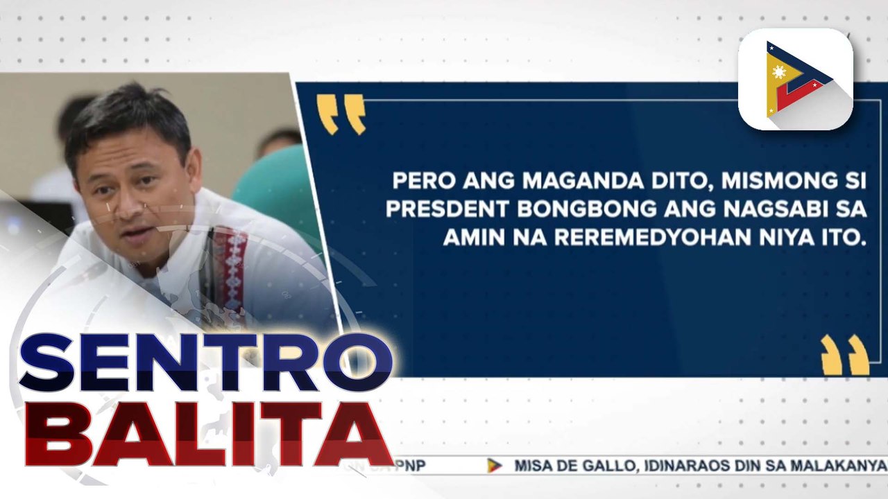 PBBM, nangako na aayusin ang 2025 Proposed Budget ng DepEd, ayon kay Education Sec. Sonny Angara