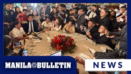 Marcos answers questions about 2025 National Budget